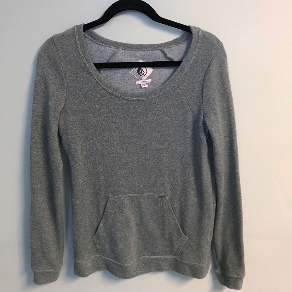 Volcom green sweater